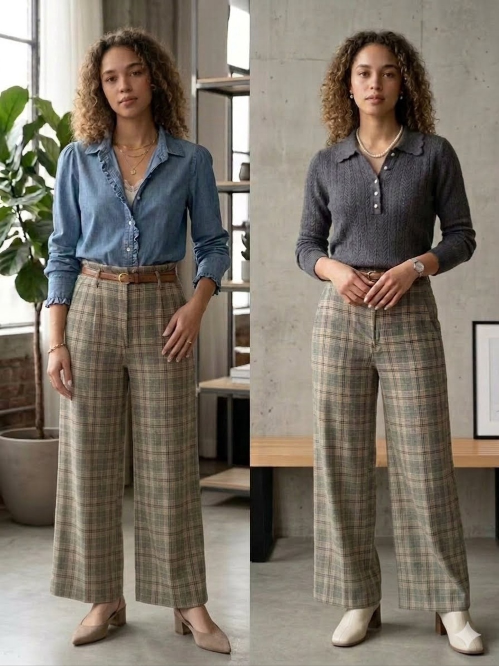 American Eagle Outfitters Plaid Pants